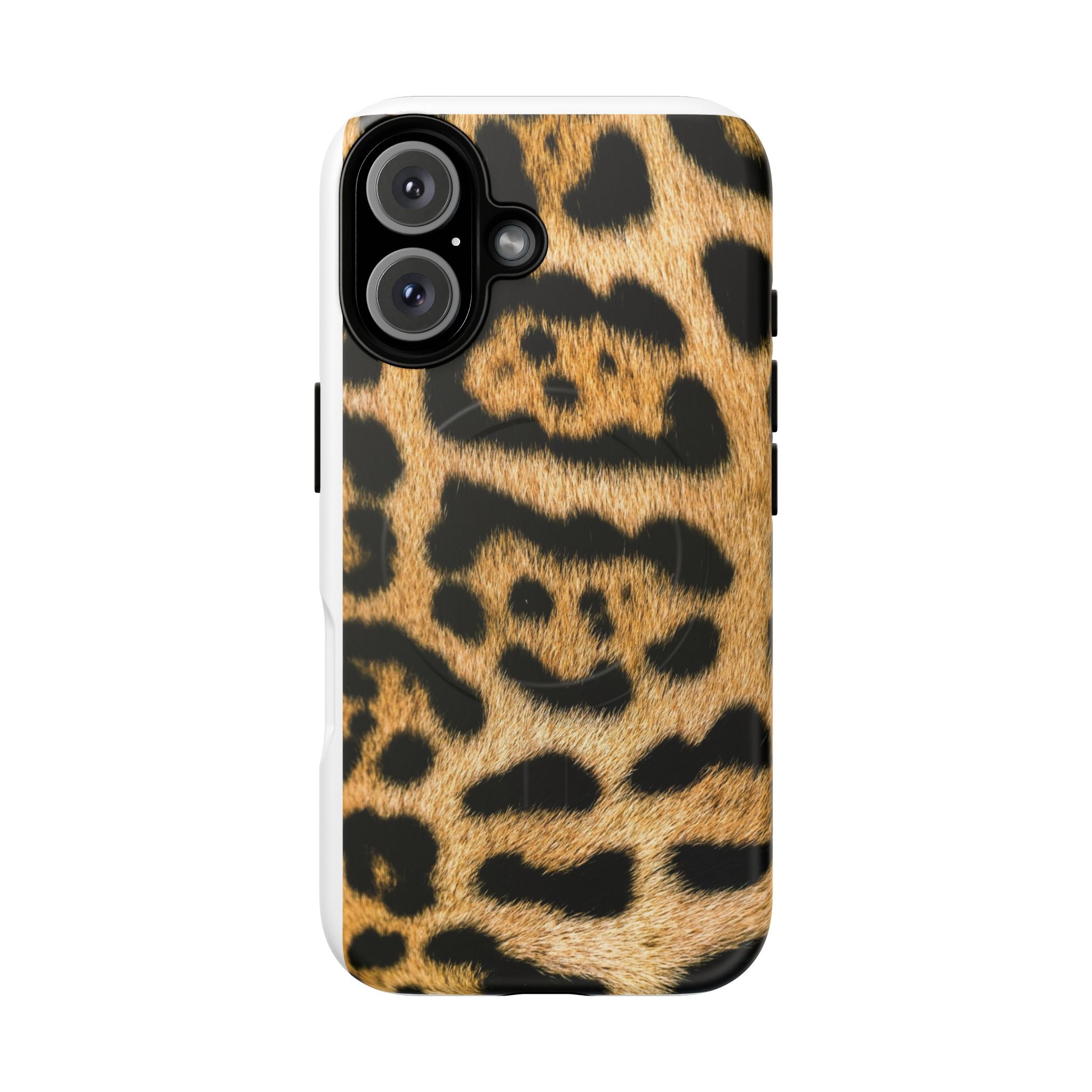Leopard Print Phone Case Tough Magnetic Case | Animal Print Magnetic Phone Cover