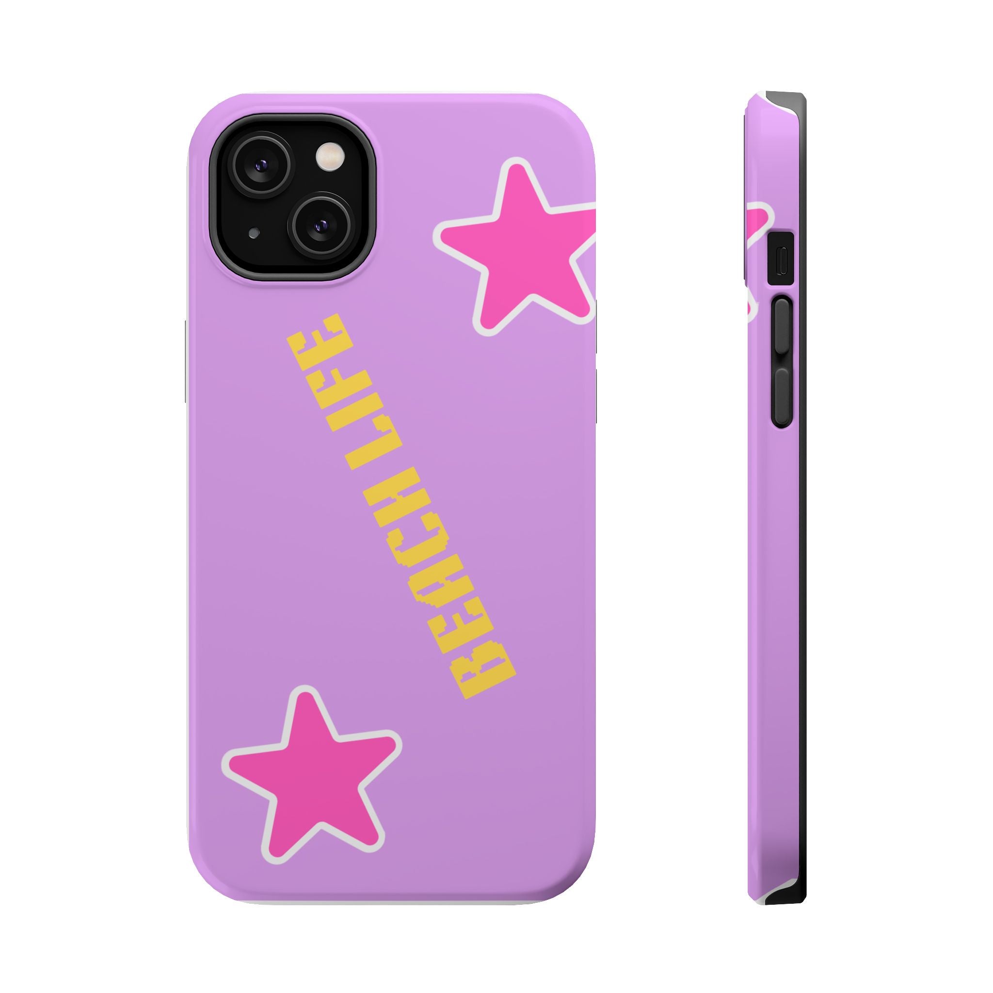 Beach Life Phone Case | Purple Starfish Magnetic Impact Case