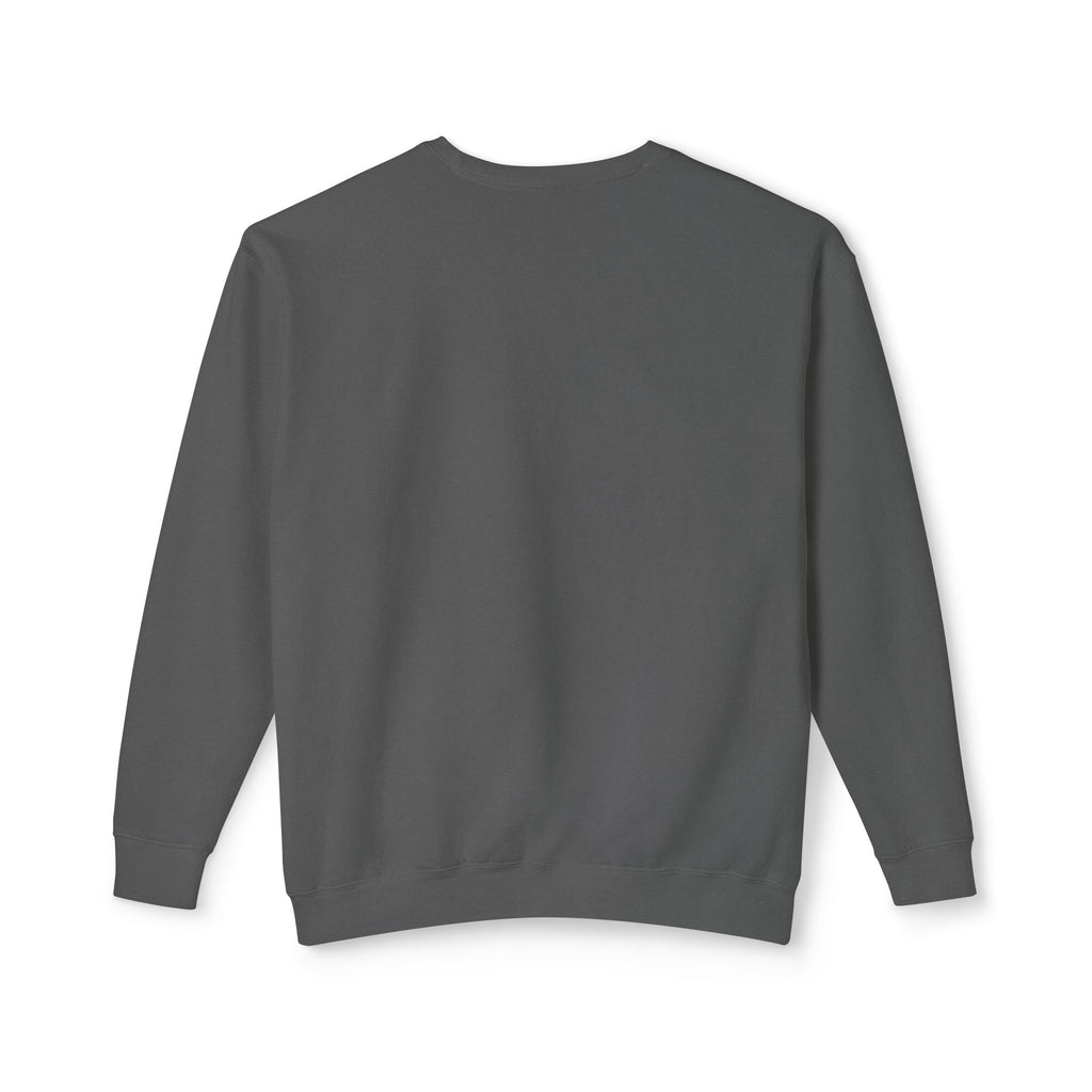 Hibiscus Floral Crewneck Sweatshirt — Lightweight Tropical Flower Pullover