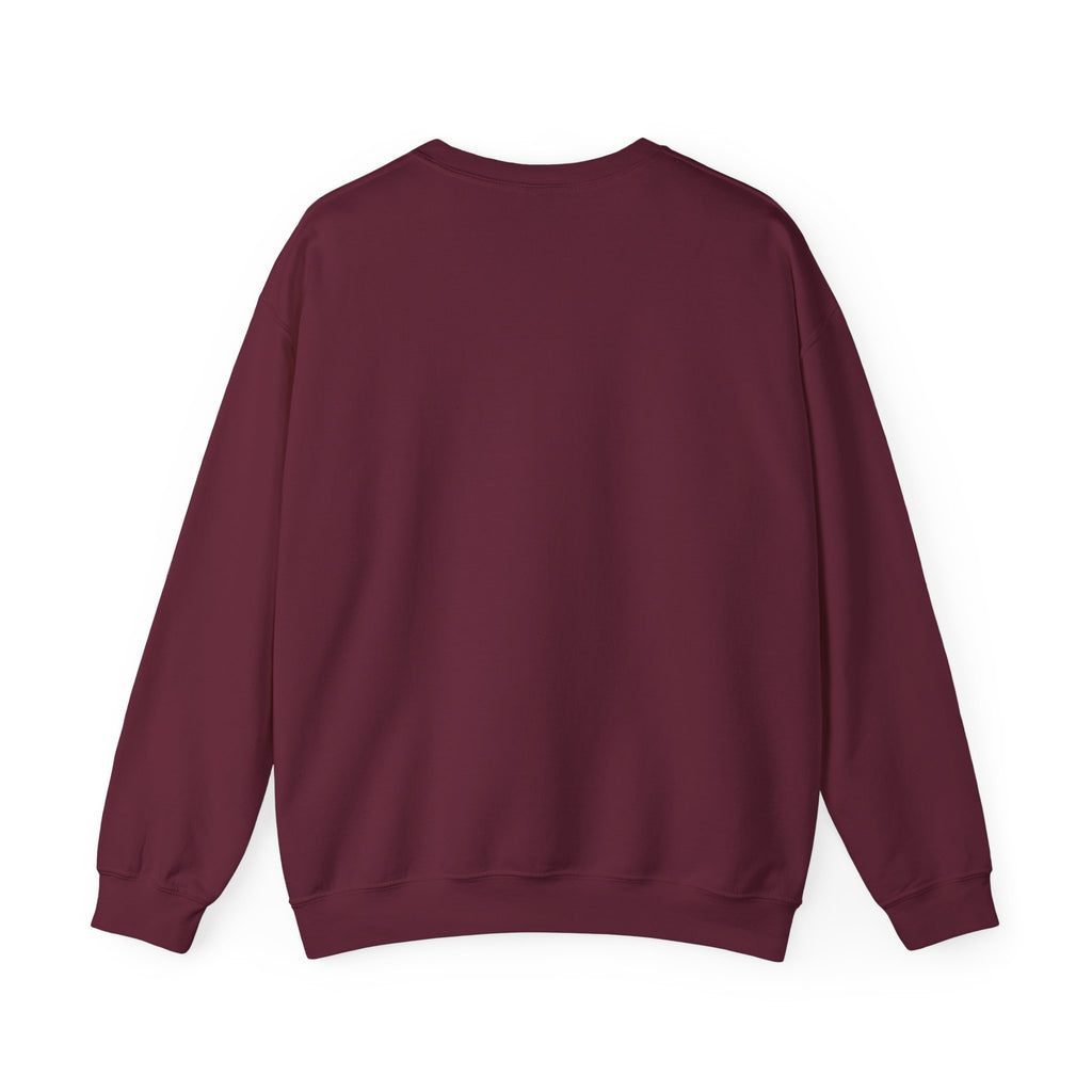 'Coastal Chase' Minimal Script Crewneck Sweatshirt