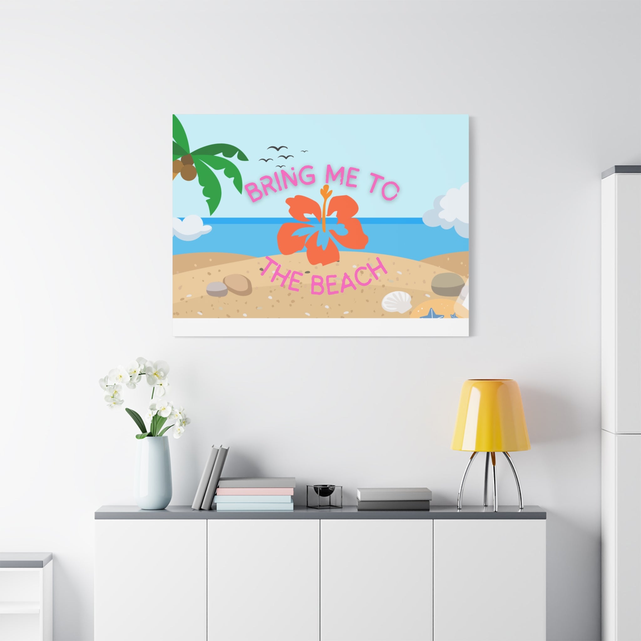 Bring Me to the Beach Canvas