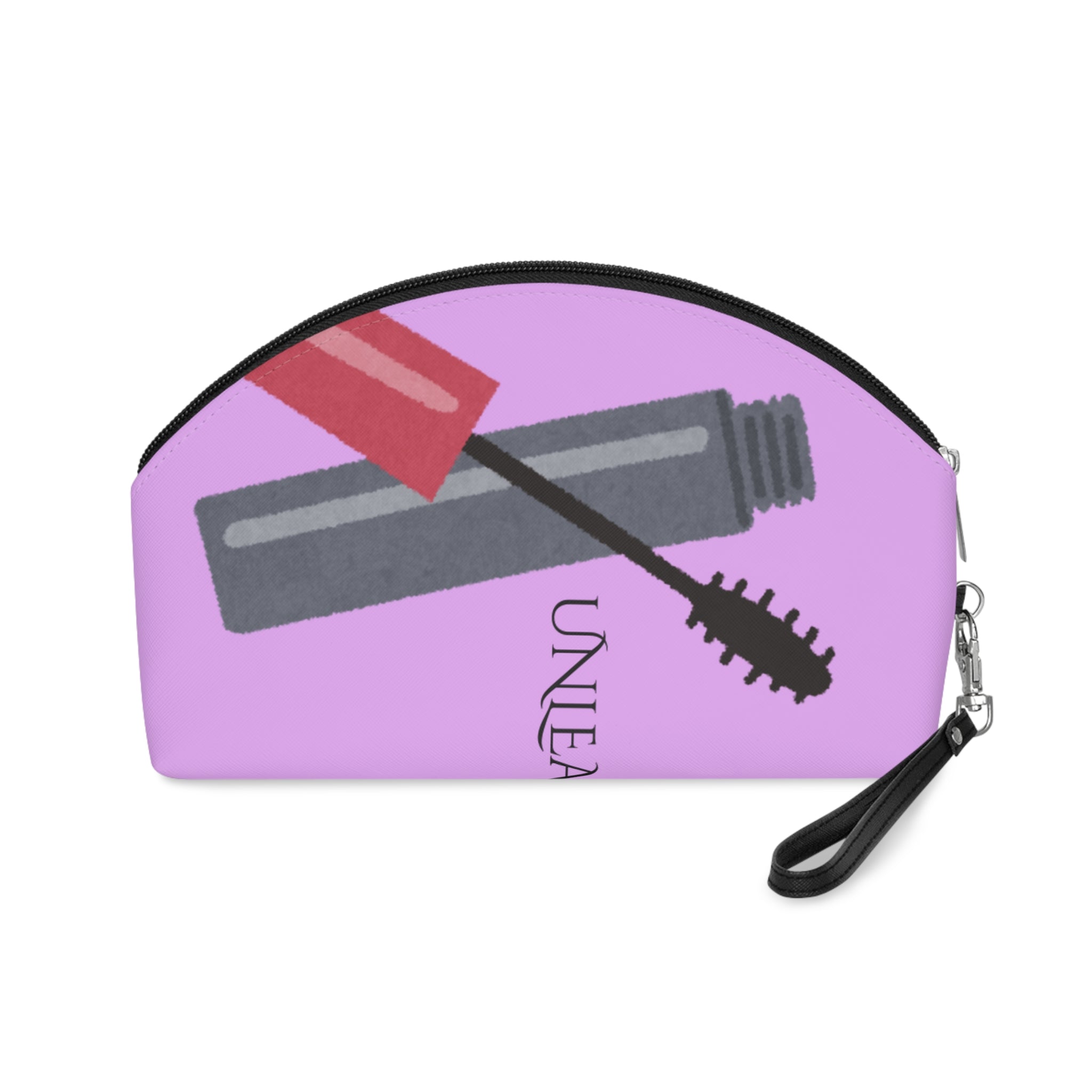 Mascara & Eyelash Curler Makeup Bag | Cosmetic Pouch, Lilac