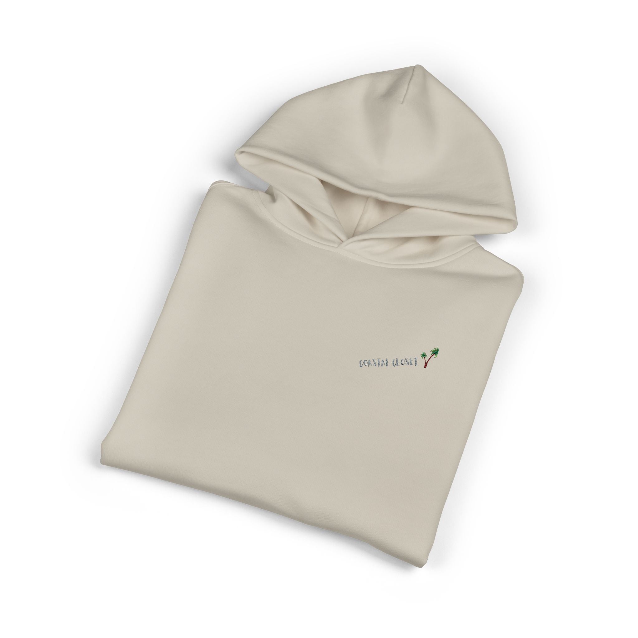 Minimal Dandelion Hoodie — Cozy Neutral Relaxed Fit with Tiny Dandelion Design