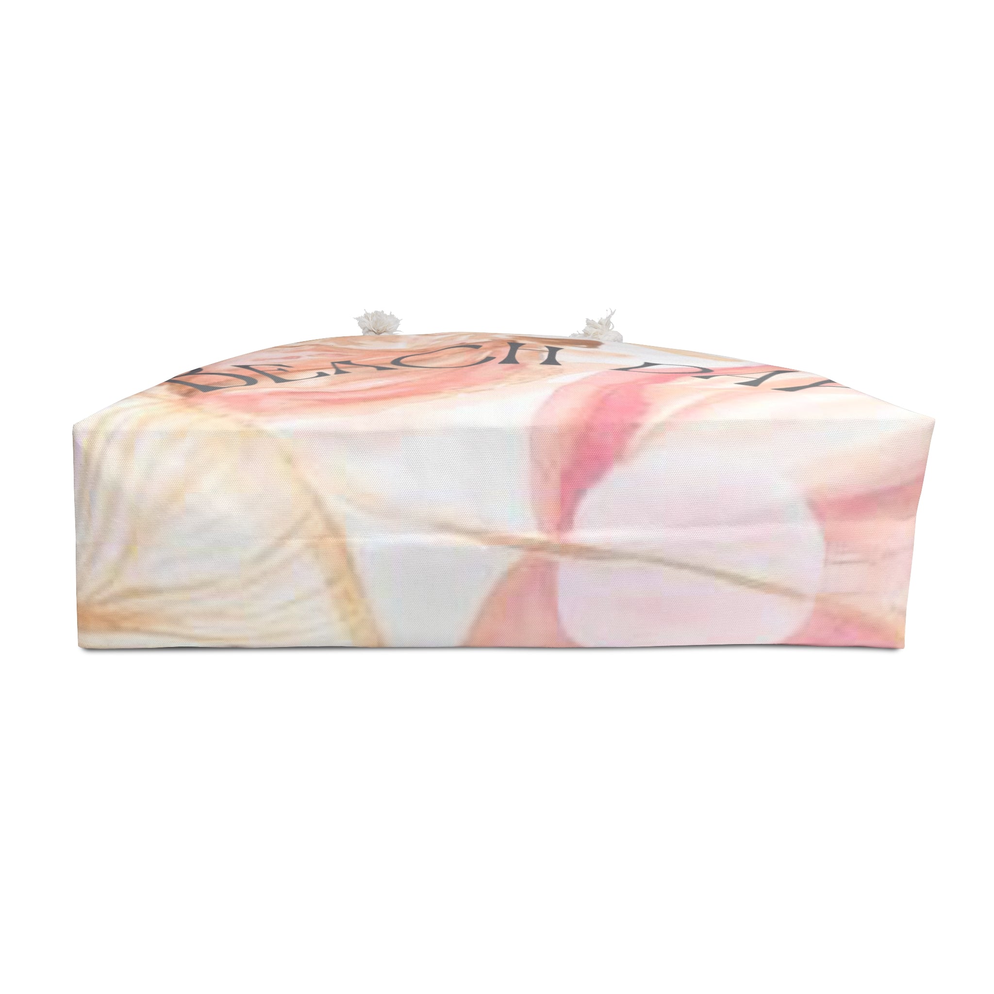 Beach Day Weekender Bag — Floral Seashell Tote for Summer Getaways