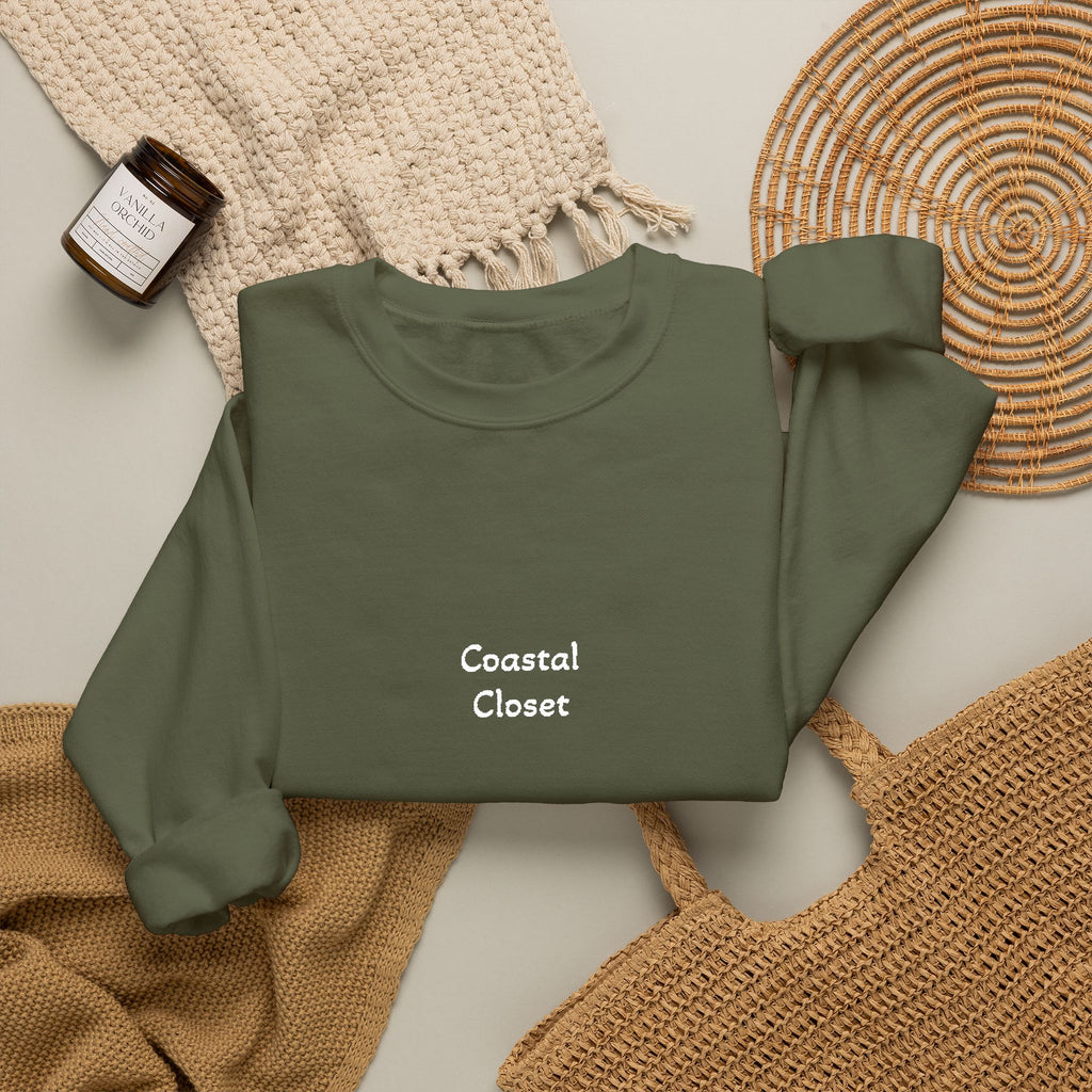 Minimalist 'Perfectly Imperfect' Crewneck Sweatshirt