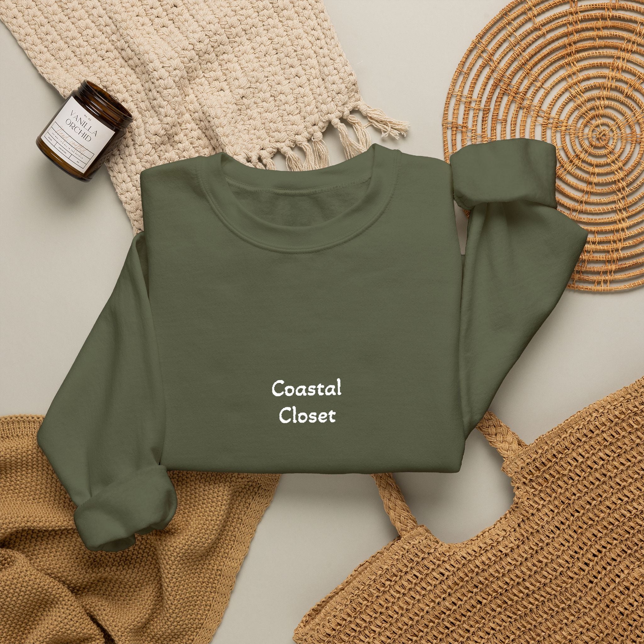 Minimalist 'Perfectly Imperfect' Crewneck Sweatshirt