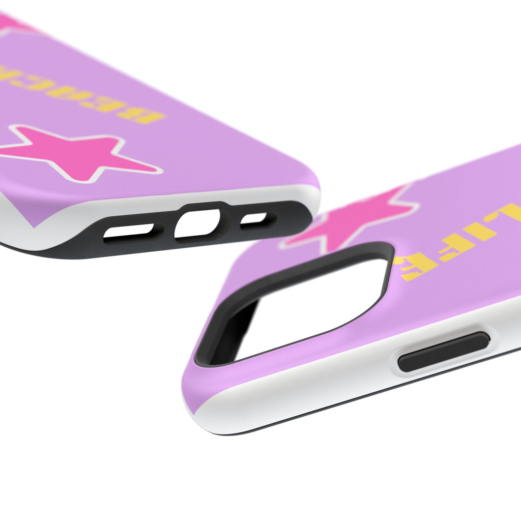 Beach Life Phone Case | Purple Starfish Magnetic Impact Case