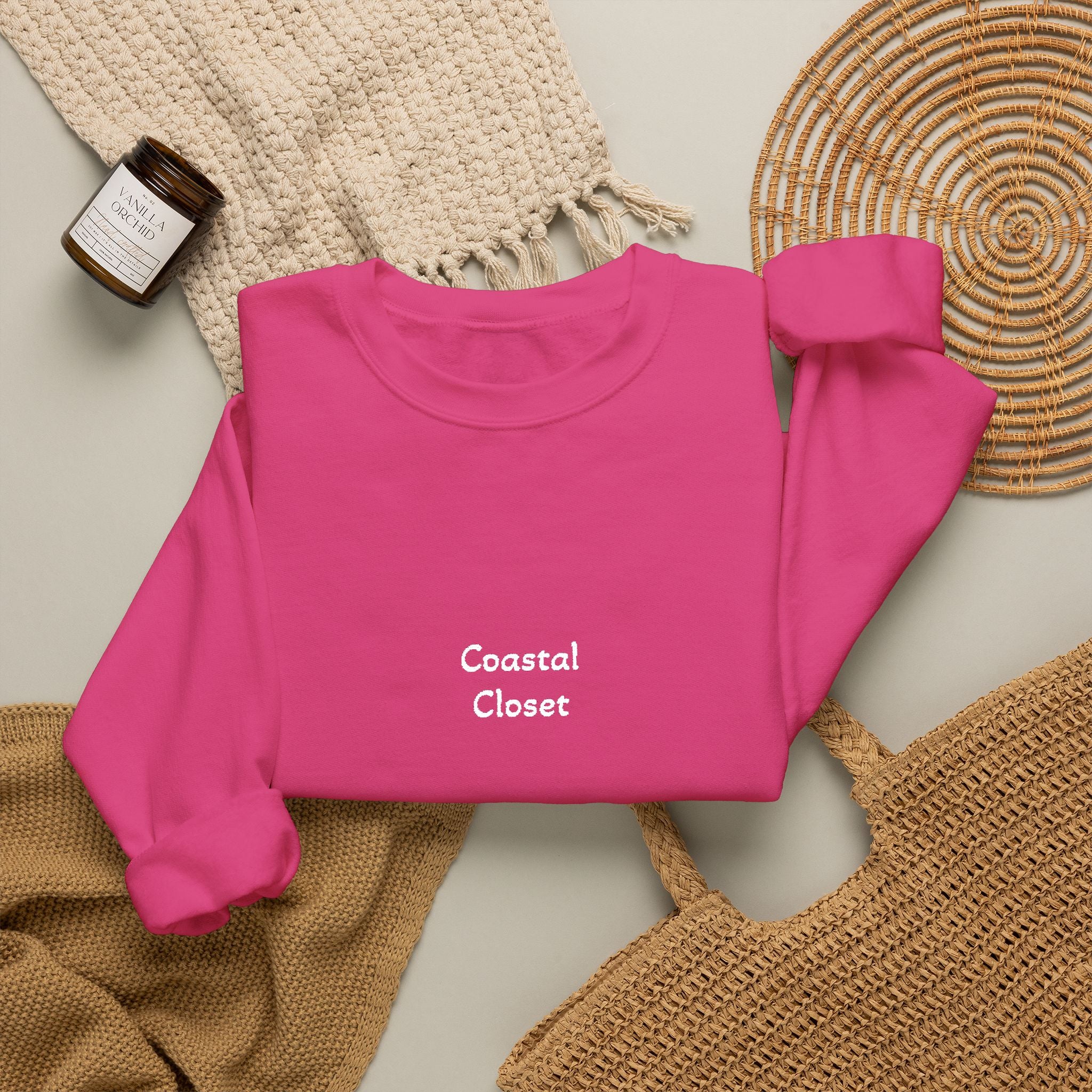 Minimalist 'Perfectly Imperfect' Crewneck Sweatshirt