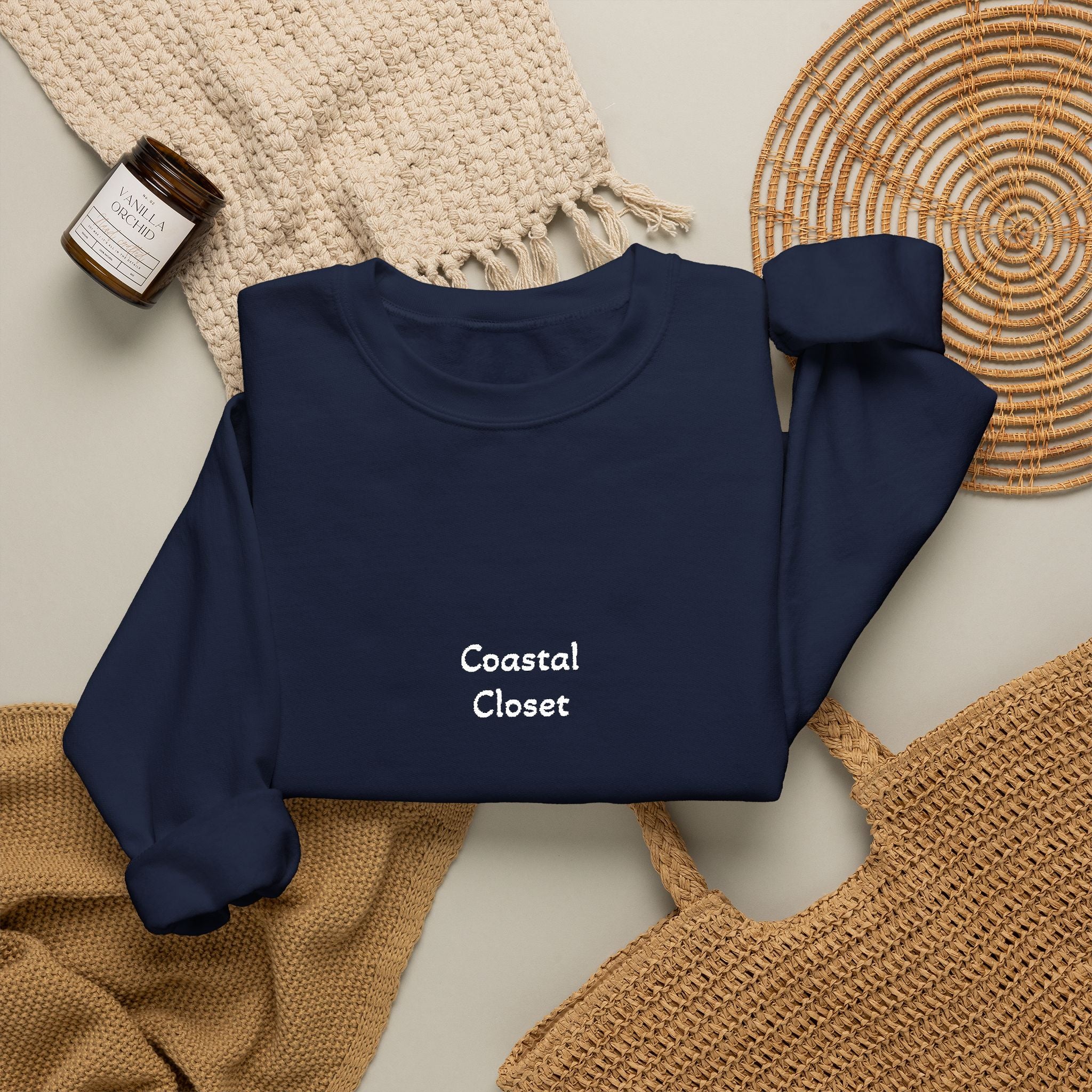 Minimalist 'Perfectly Imperfect' Crewneck Sweatshirt