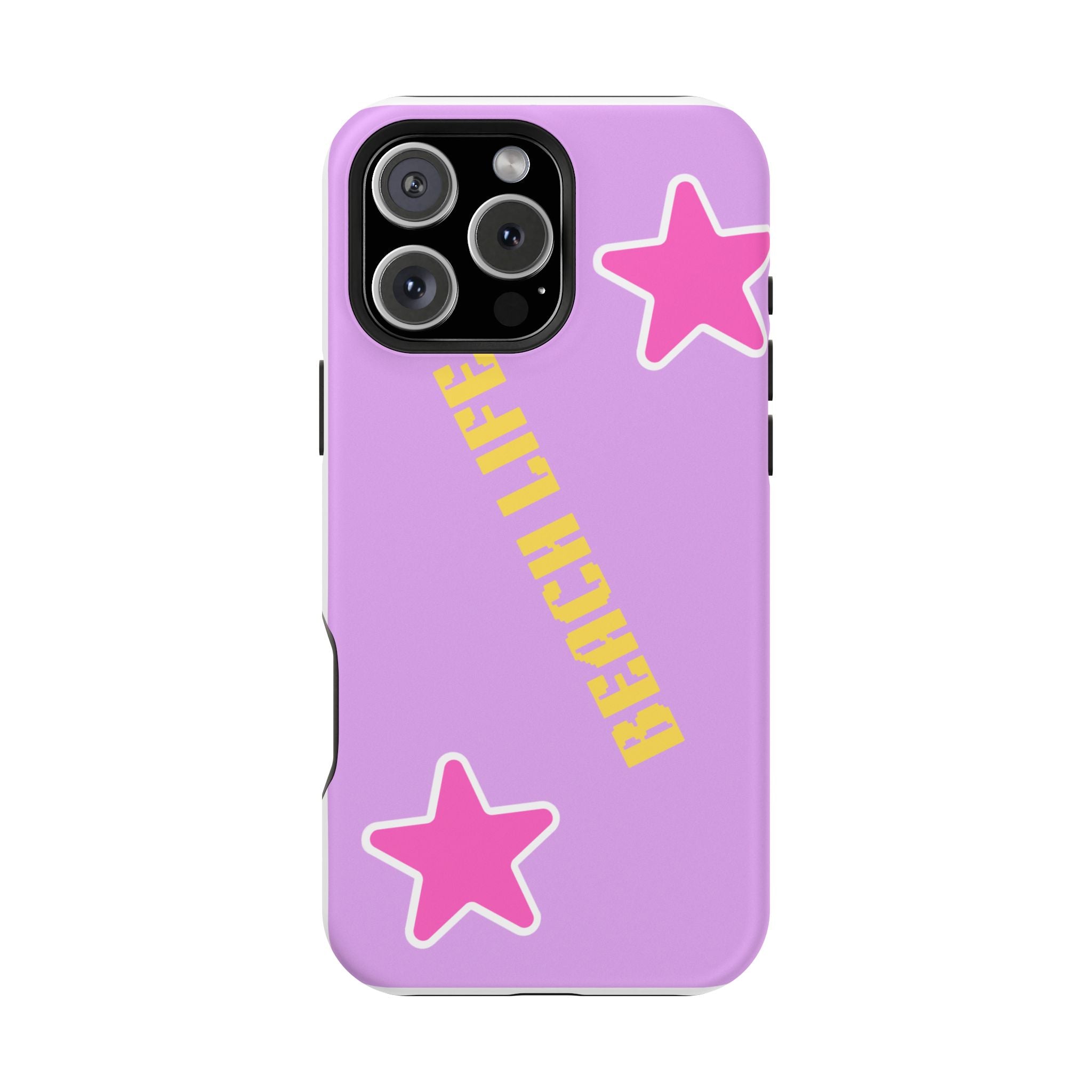 Beach Life Phone Case | Purple Starfish Magnetic Impact Case