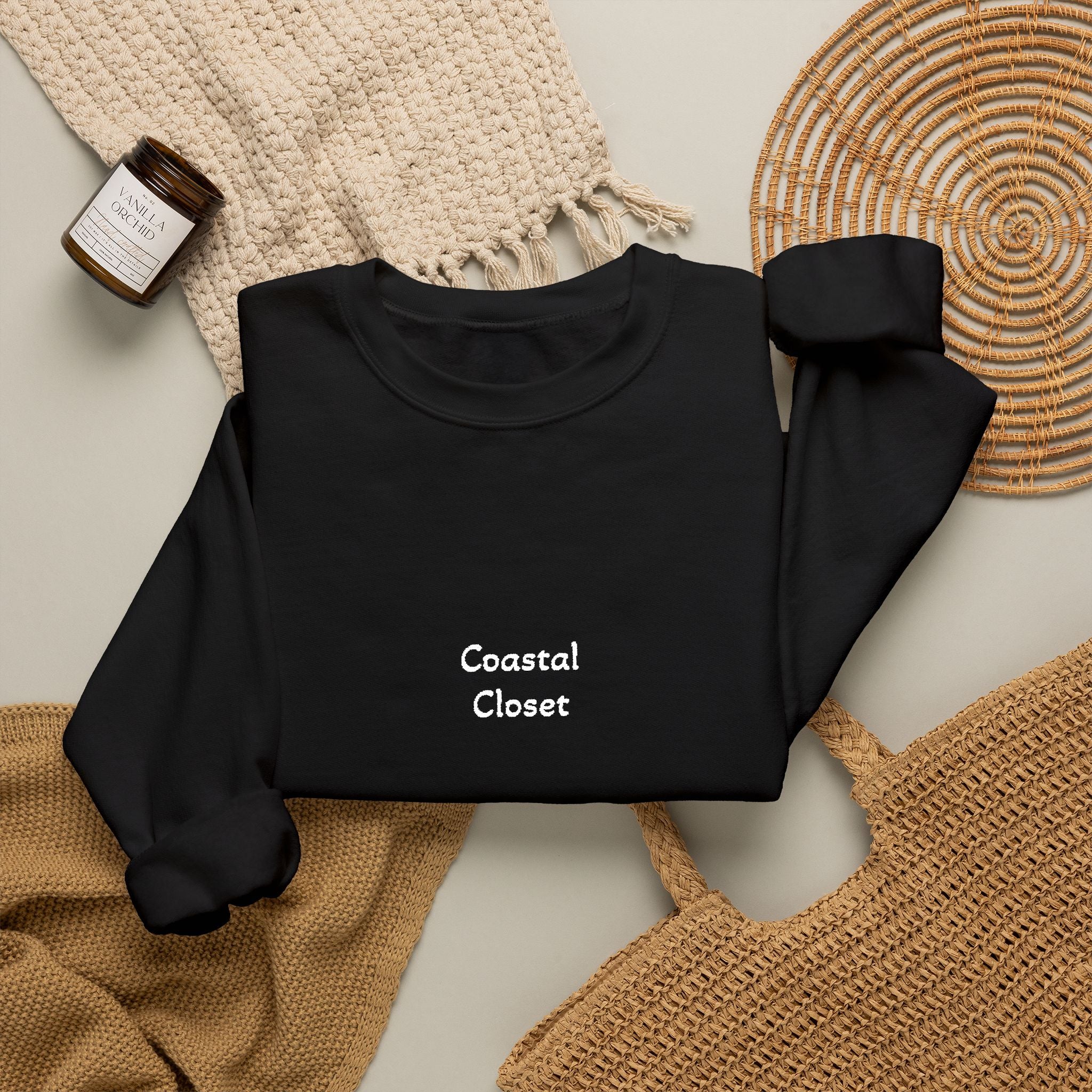 Minimalist 'Perfectly Imperfect' Crewneck Sweatshirt